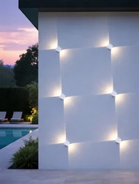 Aplică EVOX Led IP54 2*3W 4000K albă LuminaLED 2