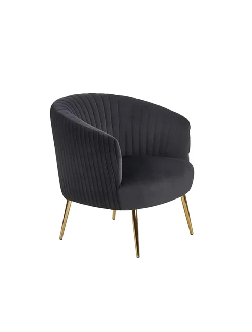 Fotoliu Crown negru 92700078