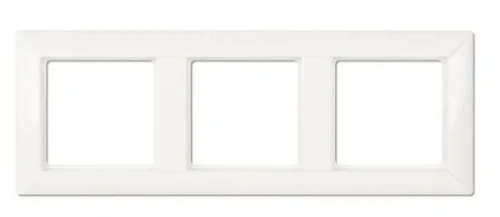 Ramă decor 3 locuri, albă EP483WW