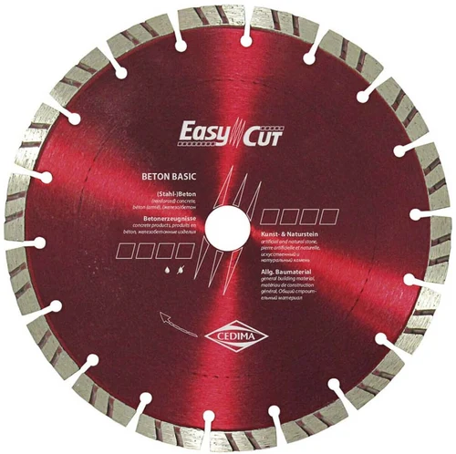 *Disc diamantat segmentat 180mm EC-18/Beton Basic