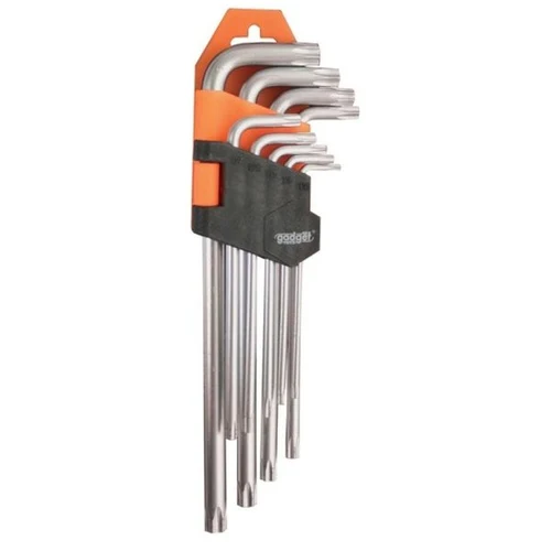 Набор из 9 коротких L-образных ключей TORX GD