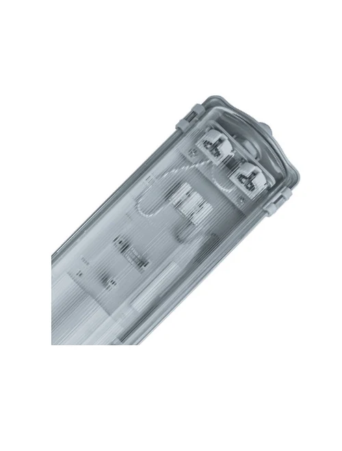 Корпус освещения IP65 для светодиодных трубок G13  2x0,6 м TUB65