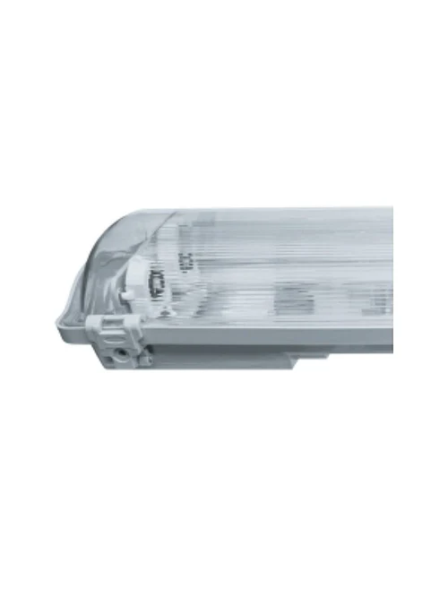 Корпус освещения IP65 для светодиодных трубок G13  2x0,6 м TUB65