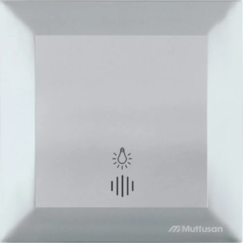 * Buton sonerie+LED inox Mutlusan CANDELA