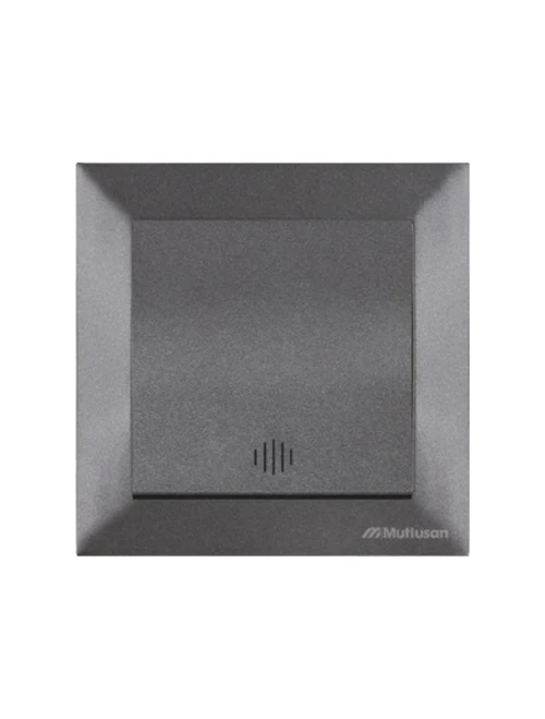 * Întrerupător 1P+LED black Mutlusan CANDELA