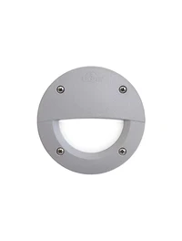 Светильник Fumagalli LETI 100 ROUND EL, цвет серый, опаловый рассеиватель, LED GX53 3Вт, 4000K