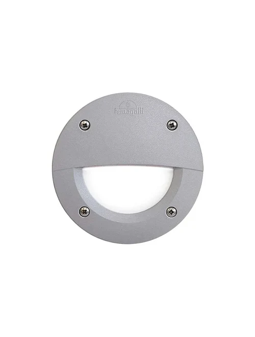 Светильник Fumagalli LETI 100 ROUND EL, цвет серый, опаловый рассеиватель, LED GX53 3Вт, 4000K