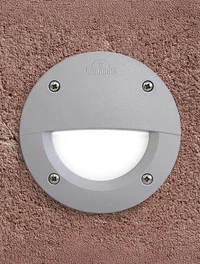 Светильник Fumagalli LETI 100 ROUND EL, цвет серый, опаловый рассеиватель, LED GX53 3Вт, 4000K 2