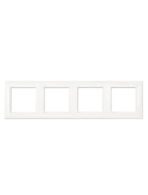 Ramă decor 4 locuri, albă EP484WW