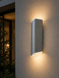 * Corp de perete LED GL17-16 8W 230V 4000K IP65 80*200MM ALUM. ELMOS 2