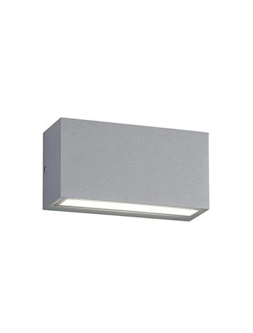* Aplică LED TRENT SMD 10W 800LM 3000K 230V H=5CM IP65 titaniu TRIO