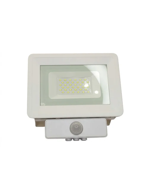 Прожектор светодиодный с датчиком движения LuminaLED E008EIS 20Вт 6500К IP65