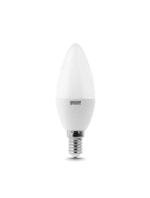 * Bec LED Elementary C37 6W E14 65K 1/10/100 Gauss