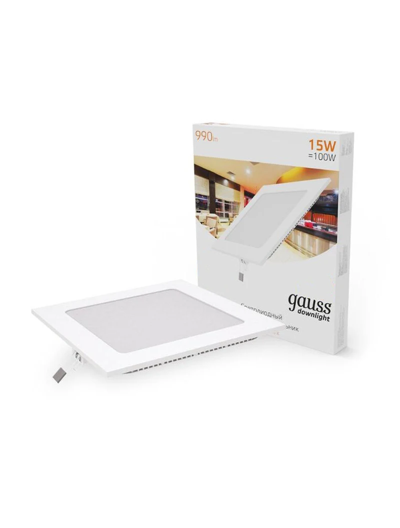 Светодиодный спот IP20 15W 2700K 1/20 Gauss 2
