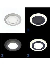 ** Corp de iluminare LED PL-UL6P3P 6W 4000K / 3W 4000K 2