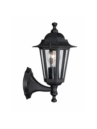 Corp de perete PEKING 60W 230V E27 IP44 34.6cm negru PHILIPS
