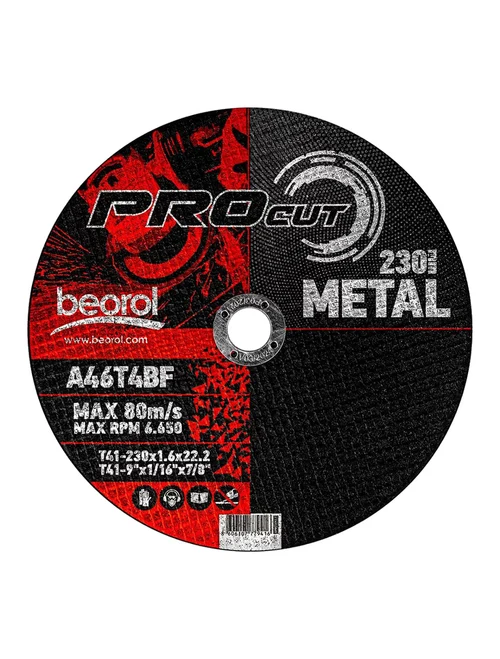 Disc debitat metal 230*1.6*22.2mm  Beorol