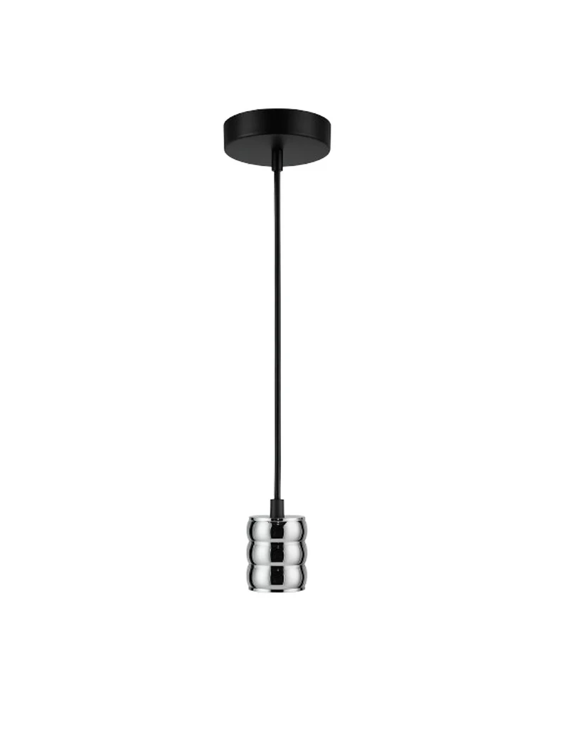 Suspensie JH-142 D4.5xH8cm, E27/1, Metal+ PVC Wire, Antique Luminaled 2