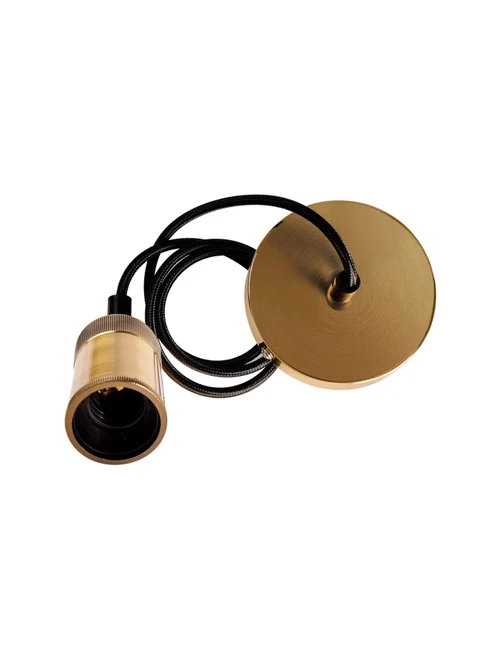 SuspensieJH-145 D5xH7cm, E27/1, Metal+ PVC Wire, Antique Luminaled