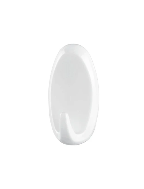 Cârlige adezive Large Oval alb