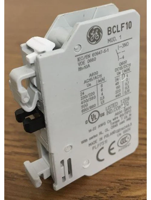 Contact auxiliar frontal BCLF10 1NO