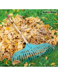 * Greblă 23 dinți EP-23X plastic  + coadă lemn 6
