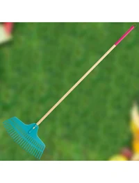 * Greblă 23 dinți EP-23X plastic  + coadă lemn 4