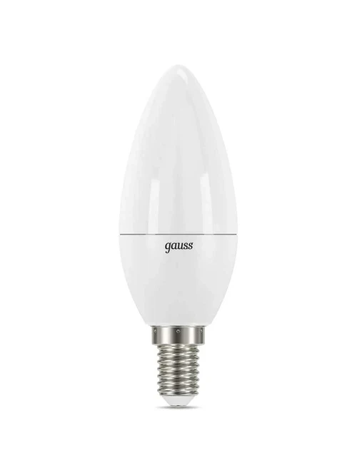* Bec LED Elementary C37 6W E14 41K 1/10/50 Gauss