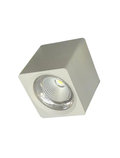* Spot aparent spiral DL205 LED 20W 1400LM 4000K 230V 130x130x135MM alb ELMOS
