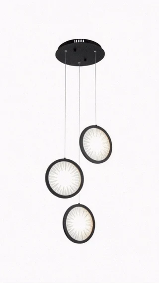 Lustră LED DS-037-C3 3/54W 3000K 2