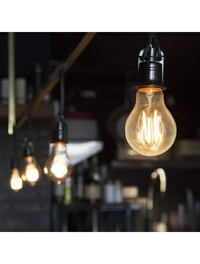 Bec LED Filament A60 12W E27 2700K Deco Amber LUMINALED 2