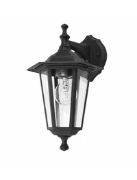 * Corp de grădină PEKING 60W 230V E27 IP44 34.6 CM negru PHILIPS