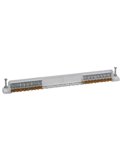 Șină cu cleme N/PE  2x12 p/t panou Nedbox, Legarnd