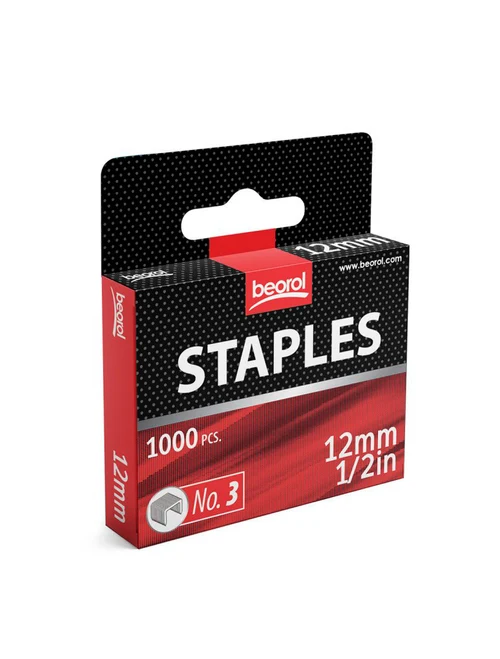 Capse capsator manual 12mm 1000buc Beorol
