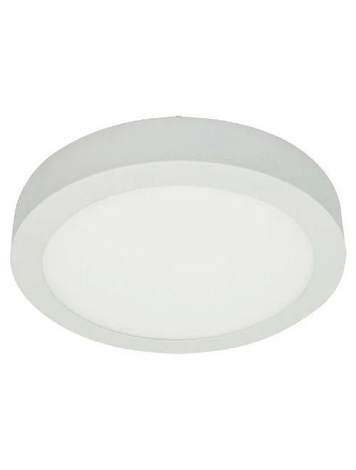 Накладной LED светильник AL585 18W 4000K 220V 1080 lm белый D225×40 ELMOS