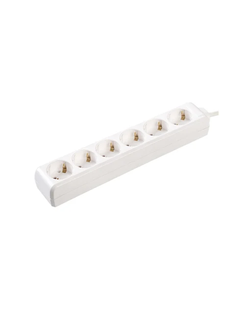Prelungitor U 06 6 locuri  2Р+PЕ/5 metri 3х1mm2 16А/250V IEK