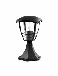 * Corp de grădină CREEK PEDESTAL 60W 230V E27 IP44 30CM negru PHILIPS