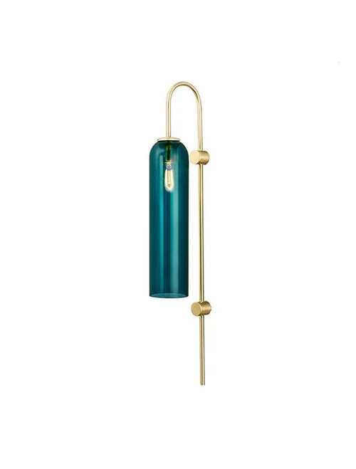 Aplică JH-270 D19xH80cm, E27/1, Metal+Glass,Blue LuminaLED