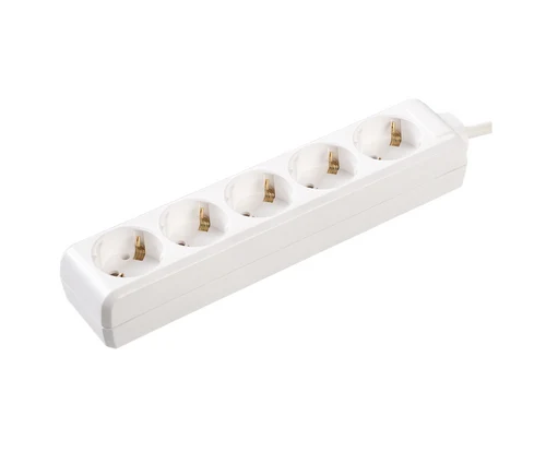Prelungitor U 05 5 locuri  2Р+PЕ/5metri  3х1mm2 16А/250V IEK (8buc/cut)