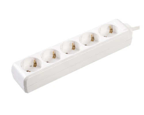 Prelungitor U 05 5 locuri 2Р+PЕ/3 metri  3х1mm2 16А/250V IEK