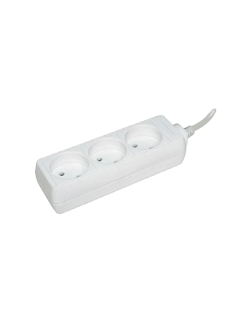 Prelungitor U 3  3  locuri  2Р/5metri  2х0.75mm2  10А/250V   IEK