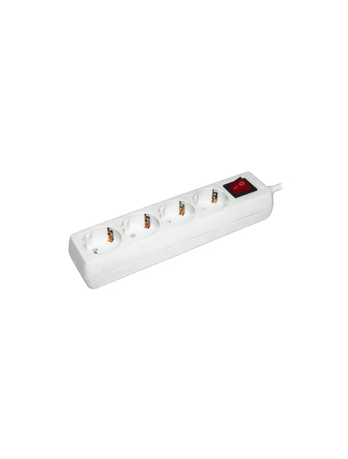 Prelungitor U04K-intr.4 locuri 2Р+PЕ/3 metri  3х1mm2  16А/250V IEK (8buc/cut)