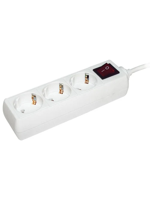 Prelungitor U03K-într.3 locuri 2Р+PЕ/3 metri  3х1mm2  16А/250V  IEK
