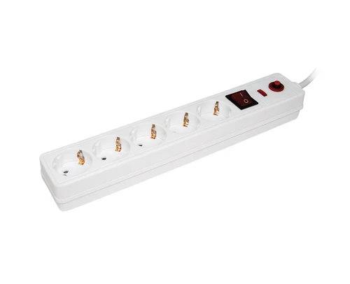 Filtru de rețea SF-05К 5 locuri 2Р+PЕ/1,5metri   3х1mm2  IEK