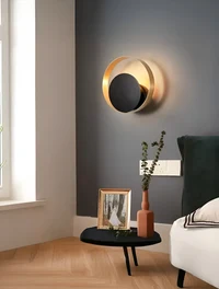 Бра JH-282 D26xH26, G9x3W, металл, черное LuminaLED 2