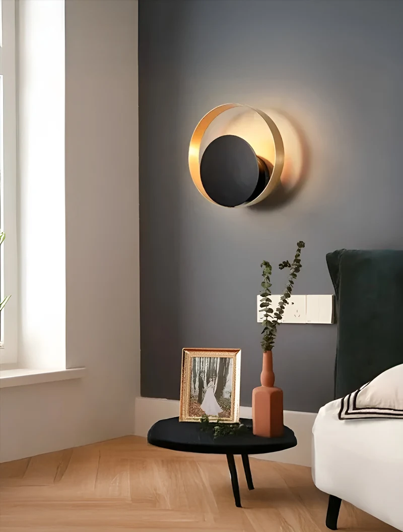 Бра JH-282 D26xH26, G9x3W, металл, черное LuminaLED 2
