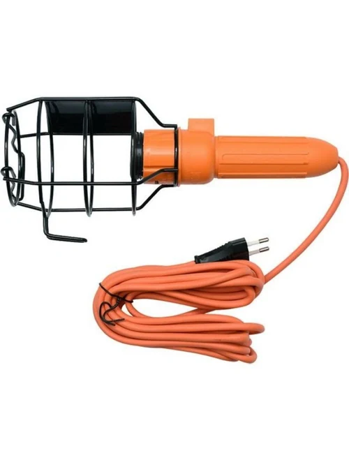 Lampă p/u atelier PRACTIC 100W plasă metal TOYA