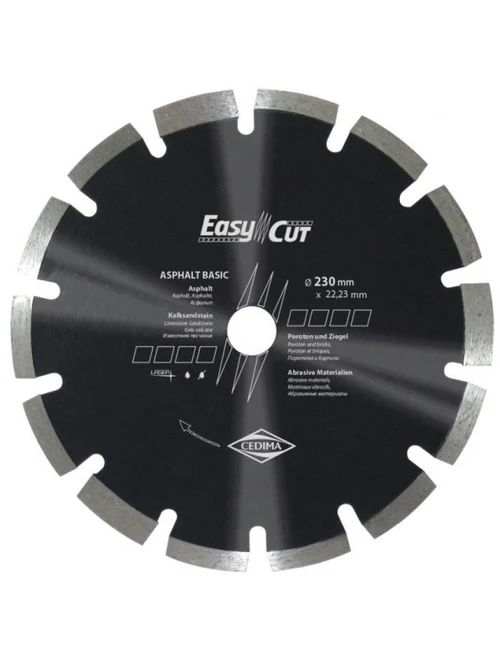 * Disc diamantat segmentat Aspalt basic230mm