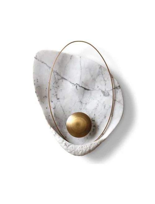 Aplică LED JH-279 27x37x11cm,3W, Marble, White LuminaLED