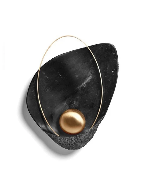 Aplică LED JH-280 27x37x11cm,3W, Marble,Black LuminaLED